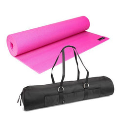 Yoga Kit: Non-Slip Extra Thick 6mm Mat & Slimline Mat Bag