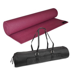 Yoga Kit: Non-Slip Extra Thick 6mm Mat & Slimline Mat Bag