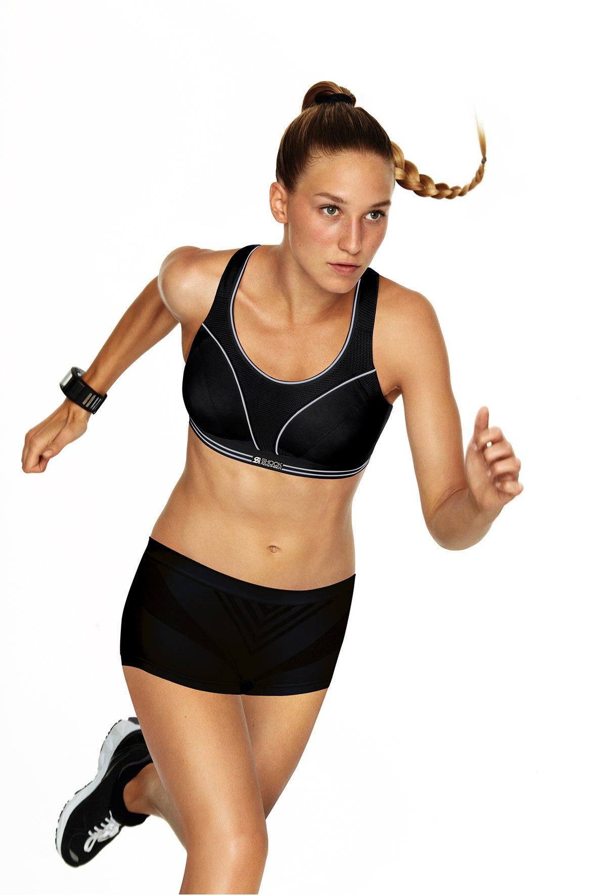 Shock Absorber Ultimate Run Bra - black