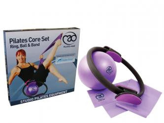 Pilates Ring, Band & Ball Kit including Exercise Poster by Pilates Union