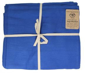 Hand Woven Cotton Yoga Blanket