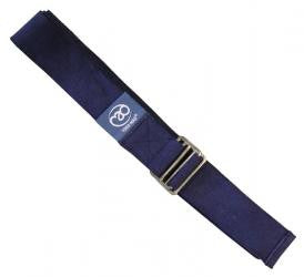 Lightweight Yoga Belt 2m - Navy Blue - D Ring